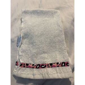 Build‎ a Bear White Swim Coverup Terry Cloth Towel Y-76